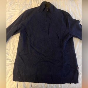 Patagonia Cashmere Quarter Zip